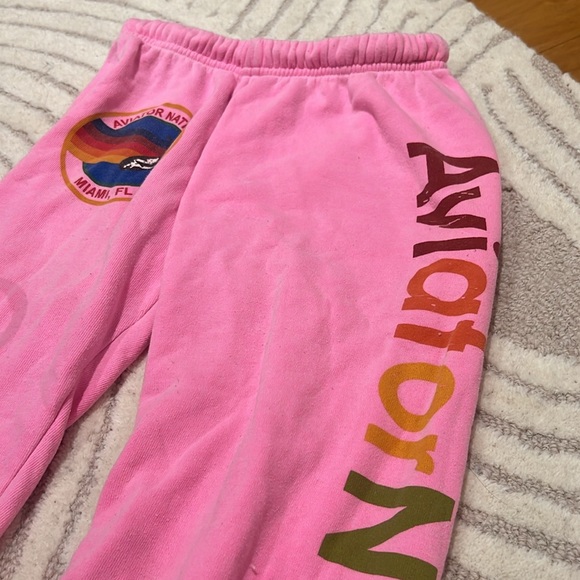 Pink Aviator Nation Pants - Picture 2 of 4